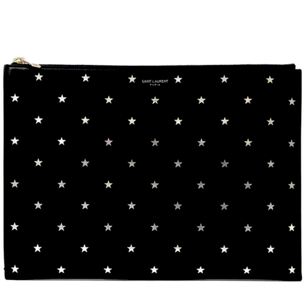 SAINT LAURENT PARIS Classic Saint Laurent Mini Zip Tablet Sleeve